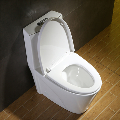 قطعة واحدة ممدود أبيض CUPC المرحاض وعاء سيفون دافق قوي