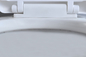 مرحاض أمريكي قياسي من قطعتين مع سيفون خشن مقاس 10 بوصات
