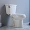 مراحيض تجارية مطولة مكونة من قطعتين من مرحاض Watersense ، مقعد PP مغلق ناعم
