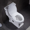 مرحاض مطول قطعة واحدة 1.6 Gpf سيفونيك Flushing Toilet أبيض