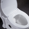 مرحاض مطول قطعة واحدة 1.6 Gpf سيفونيك Flushing Toilet أبيض