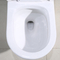 مراحيض الحمامات البيضاء سيفون مفرش واحد ممدود مزوَّد بقطعة واحدة من وعاء المرحاض